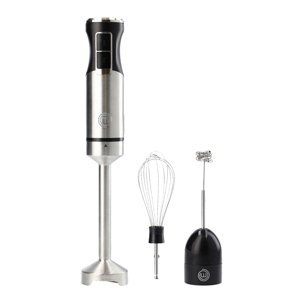 MasterChef vista frontal con accesorios mostrando versatilidad y almacenamiento compacto