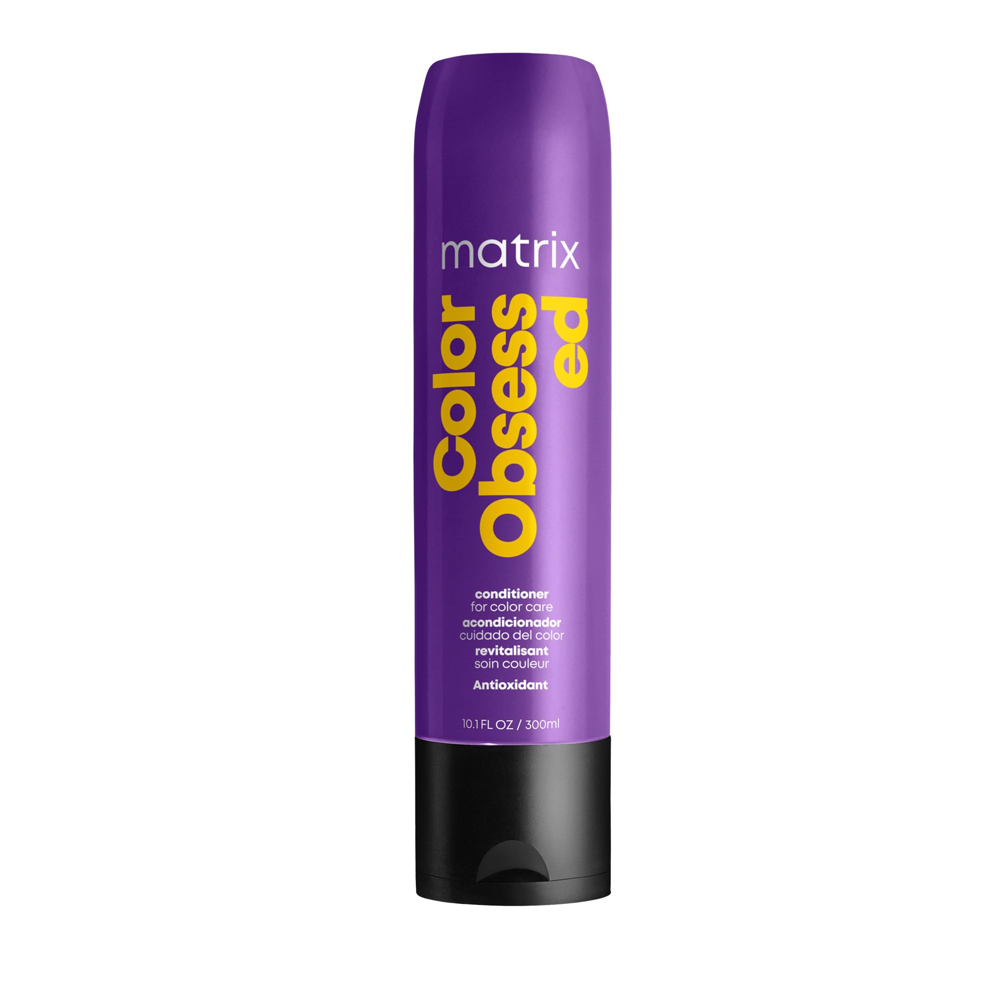 Matrix acondicionador vista frontal del envase y beneficio preserva color