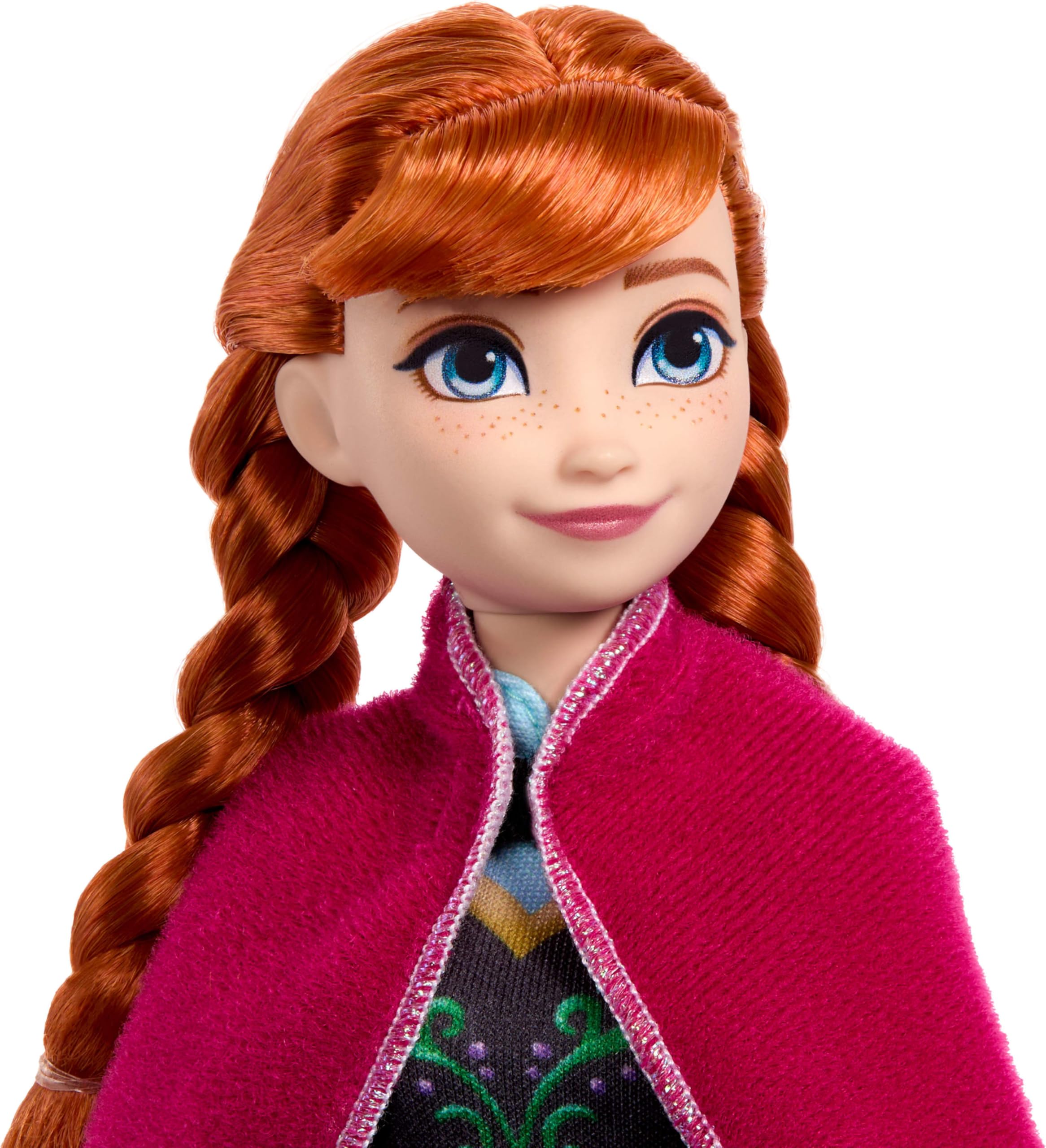 Mattel Anna capa desmontable enfocada, facilita cambios de vestuario imaginativos