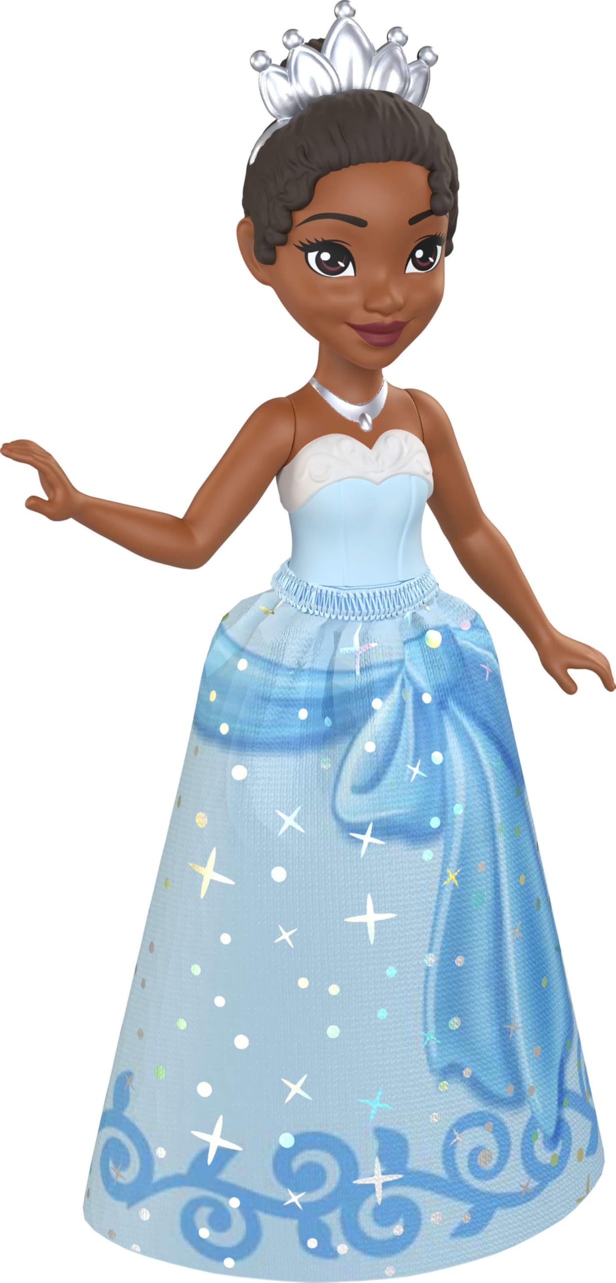 Mattel etiquetado con nombres de personajes y detalles de la colección para identificación