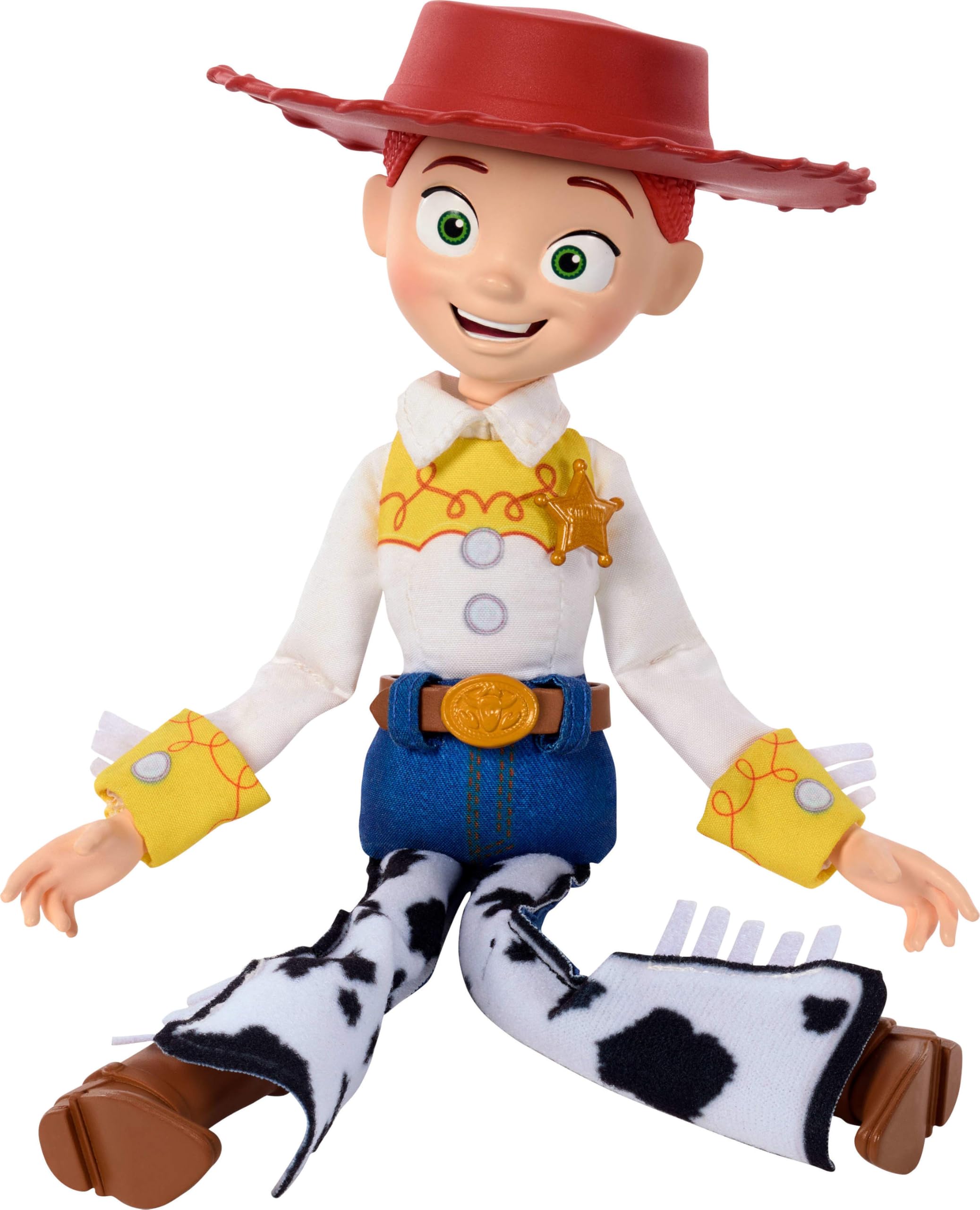 Mattel Jessie ropa de tela visible con costuras reales y acabado premium
