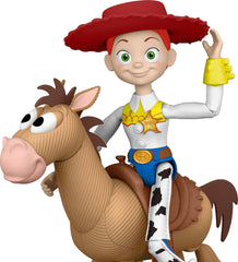 Mattel Jessie y Bullseye en pose de acción recreando aventuras