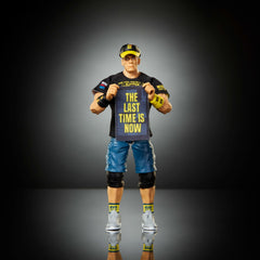 Mattel John Cena en pose de salto, articulación para escenas de acción realistas
