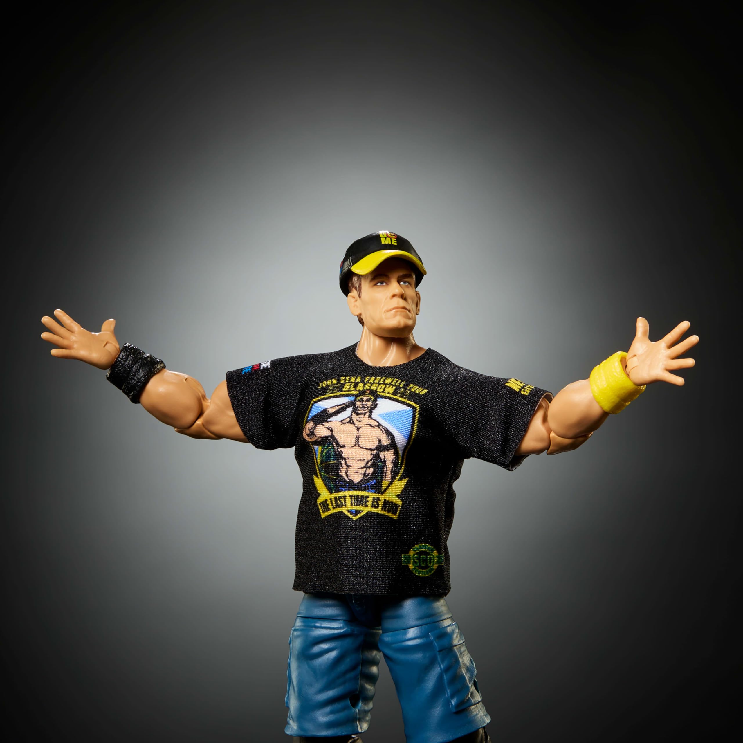 Mattel John Cena con manos intercambiables, versatilidad para poses y agarres