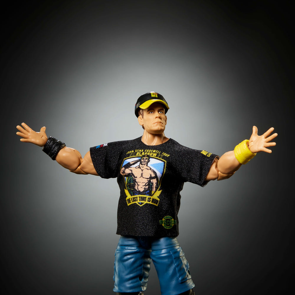 Mattel John Cena con manos intercambiables, versatilidad para poses y agarres