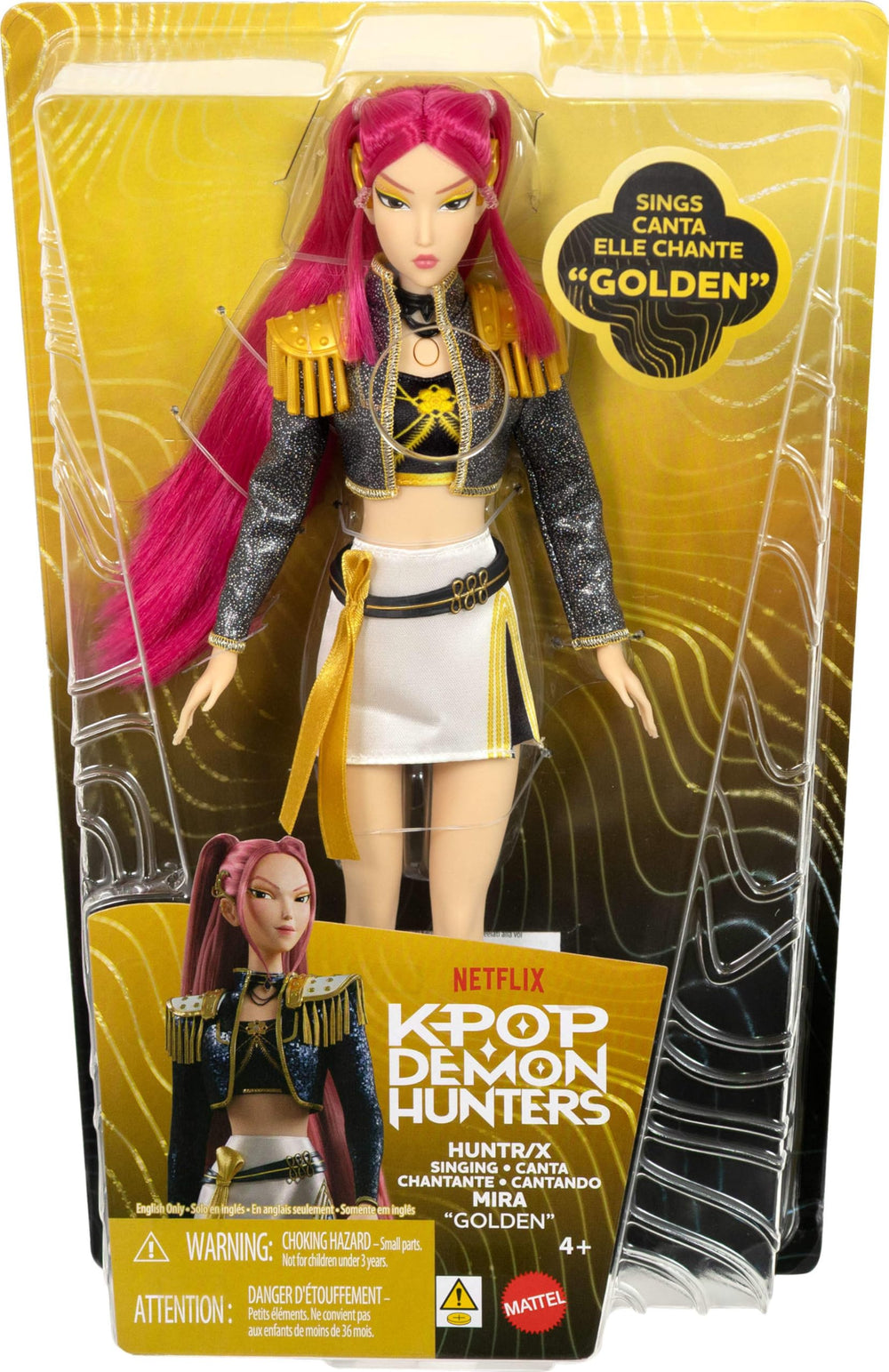 Mattel Games mira golden comparativa de tamaño y accesorios incluidos