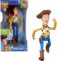Mattel Woody empaque frontal mostrando figura y caja auténtica