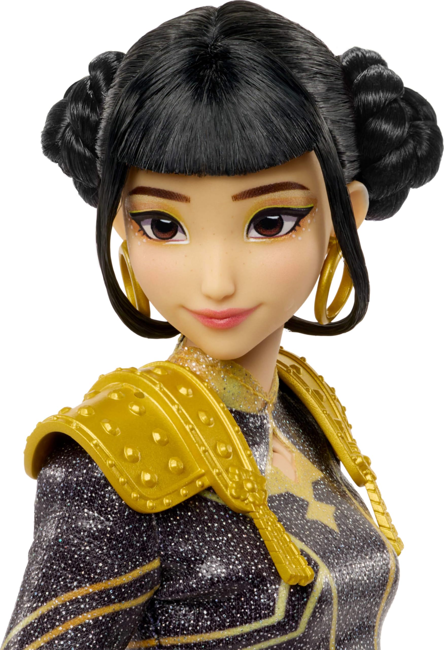 Mattel Zoey detalle del top y minifalda que muestra el acabado fiel