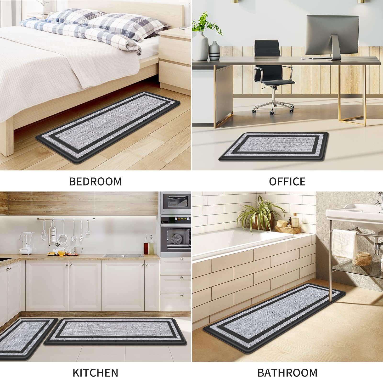 Mattitude alfombras colocadas en cocina real mejorando confort y estética