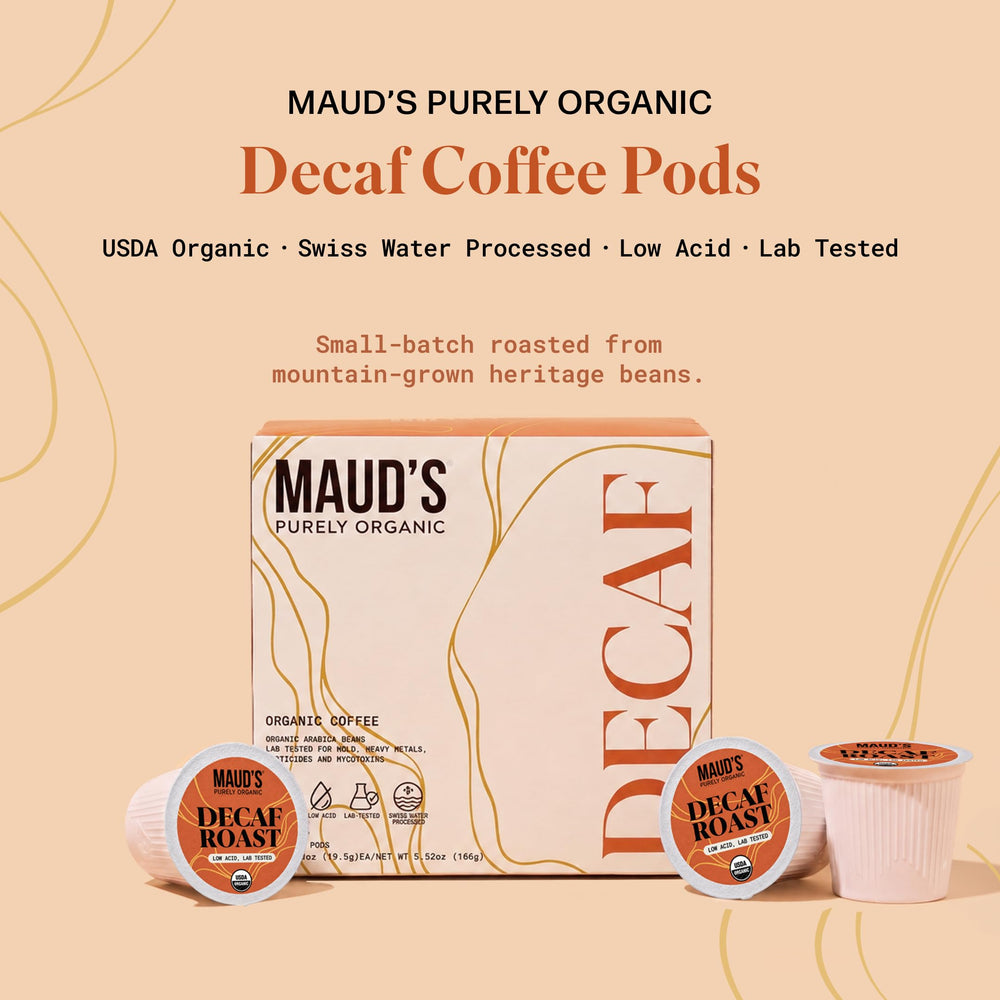 MAUD'S taza de café preparada con aspecto suave y apetecible
