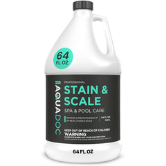 MAV AquaDoc botella frontal 64oz mostrando etiqueta y volumen beneficios claros