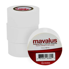 Mavalus vista frontal del empaque mostrando rollos y beneficio de remoción limpia