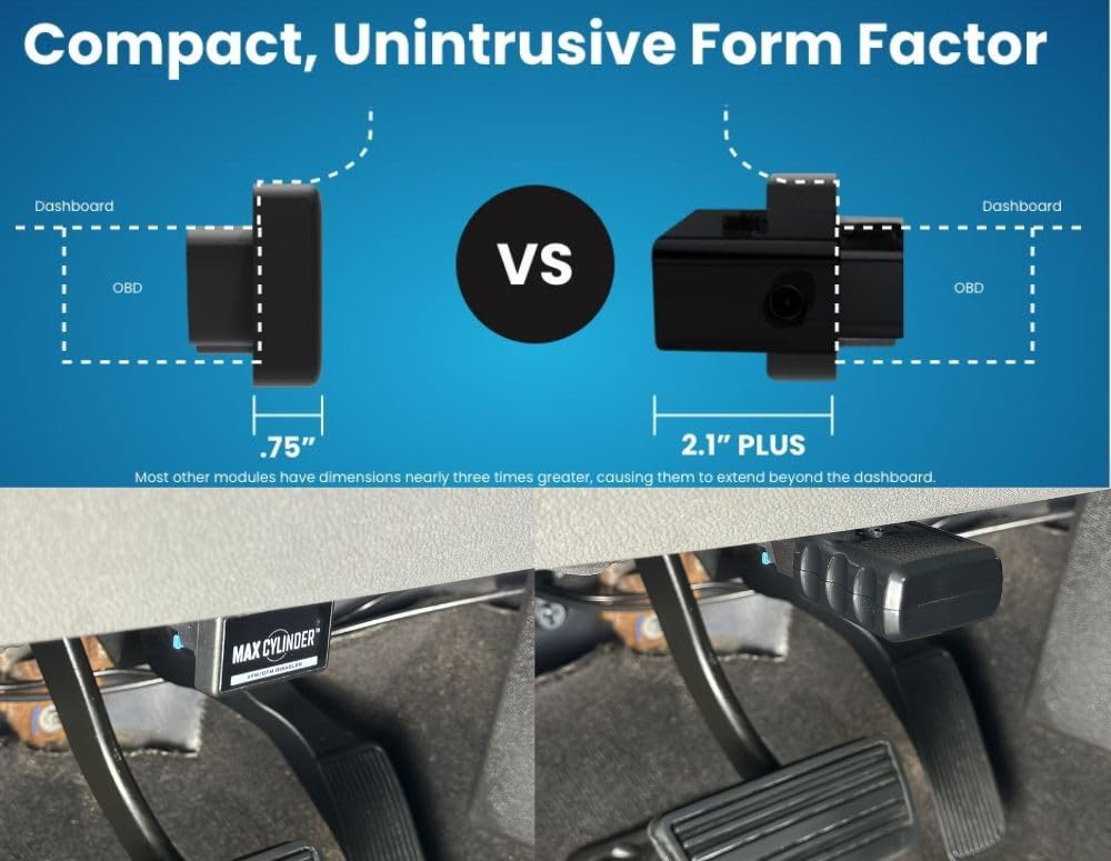 Max Cylinder disabler en mano para comparar tamaño y facilidad de manejo