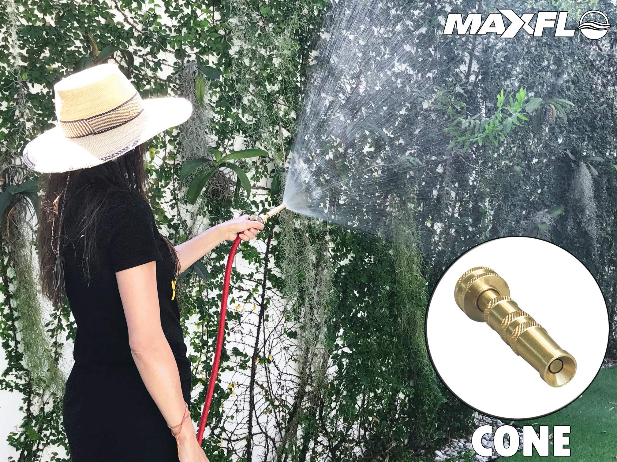 MAXFLO comparación de tamaño en mano para ver escala y ergonomía