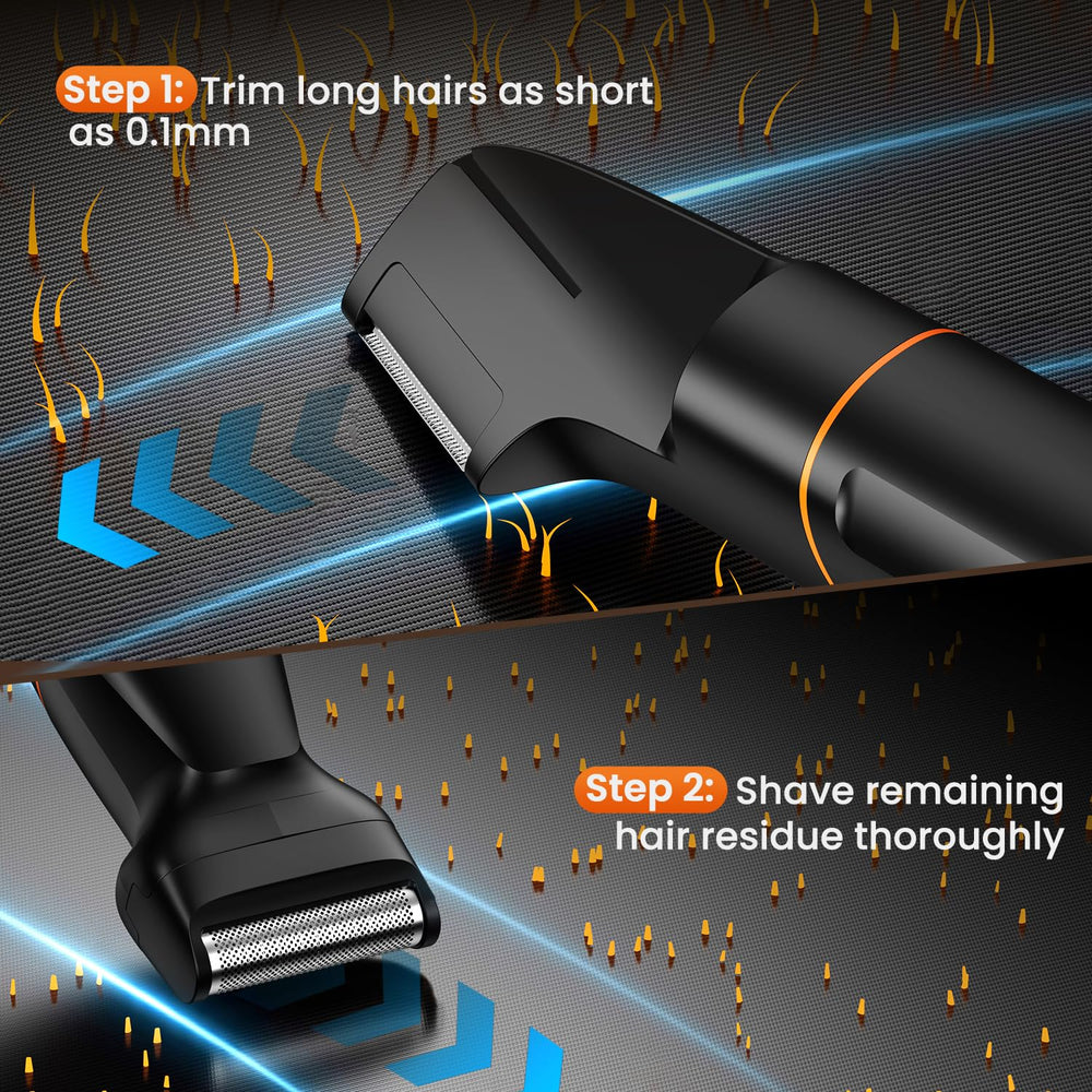 MAXGROOM accesorios desmontados, limpieza sencilla y mantenimiento fácil