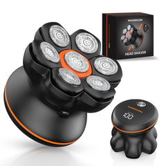 MAXGROOM afeitadora frontal mostrando diseño ergonómico y control preciso