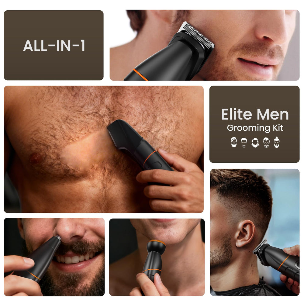 MAXGROOM close-up del cabezal en V para recortar contornos difíciles con precisión