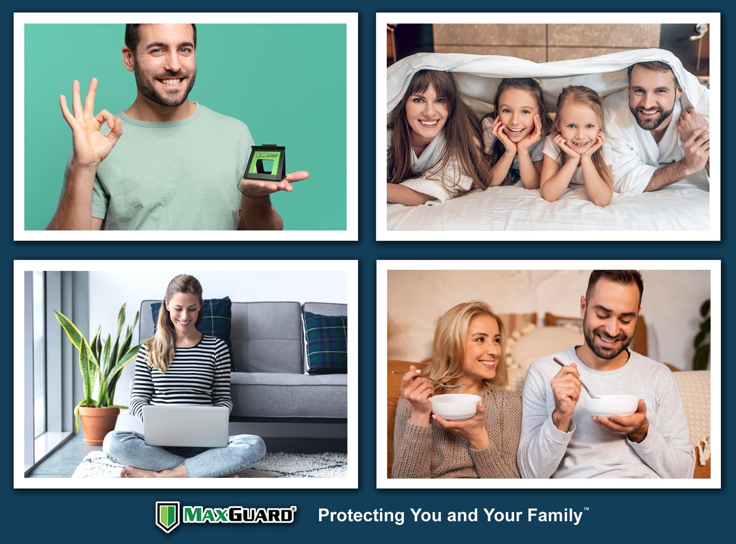 Maxguard disposición de las 24 trampas lista para cubrir varias áreas del hogar
