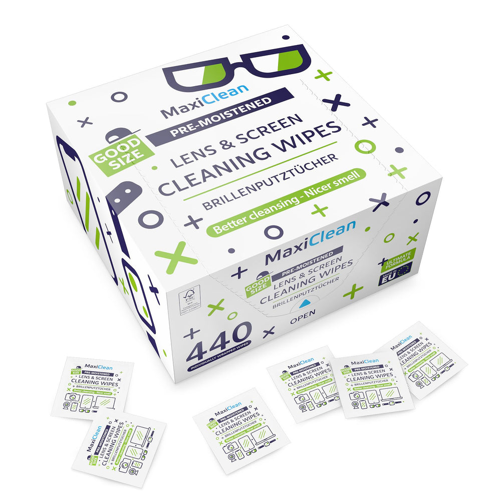 Maxi Clean en mesa de trabajo, solución práctica para rutina diaria
