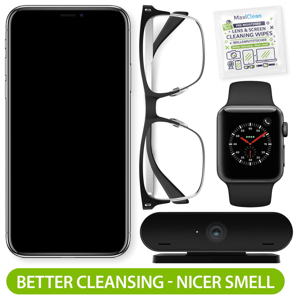 Maxi Clean primer plano del tejido no tejido, suave y compostable