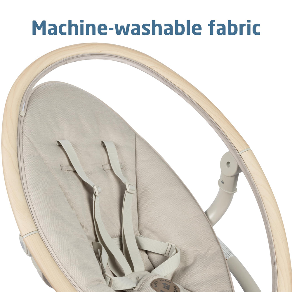 Maxi-Cosi Cassia folded and portable for easy carrying and storage