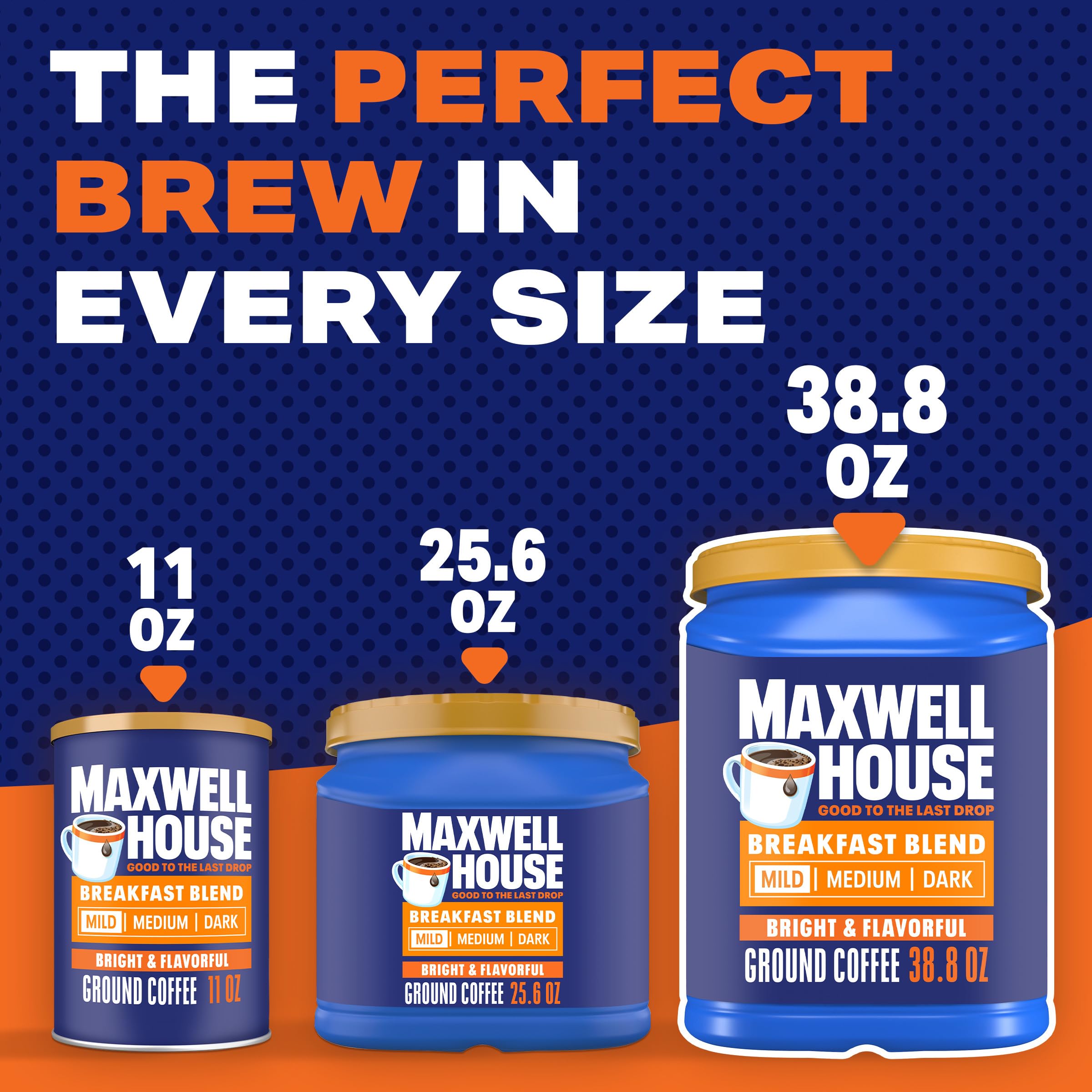 MAXWELL HOUSE etiqueta Kosher certificada como confianza de calidad