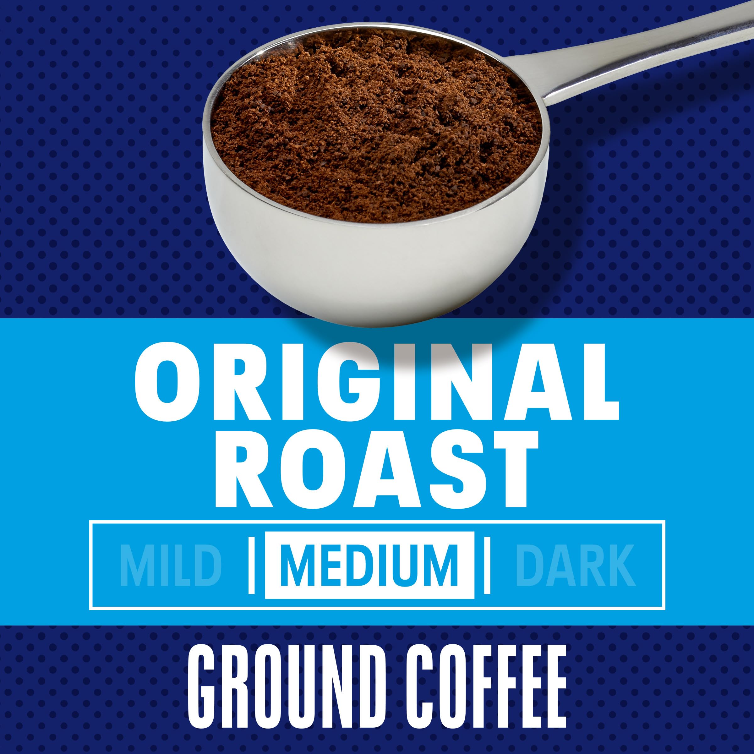 MAXWELL HOUSE frasco abierto con café listo para medir y usar