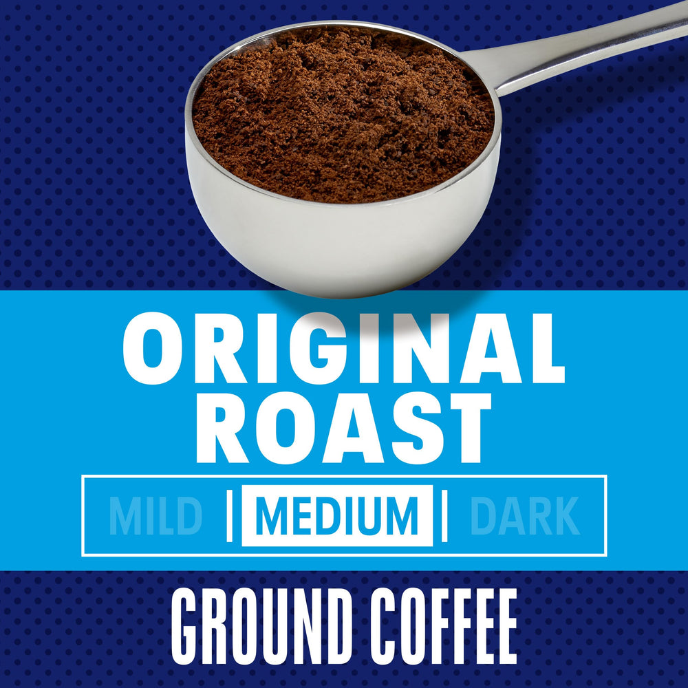 MAXWELL HOUSE frasco abierto con café listo para medir y usar