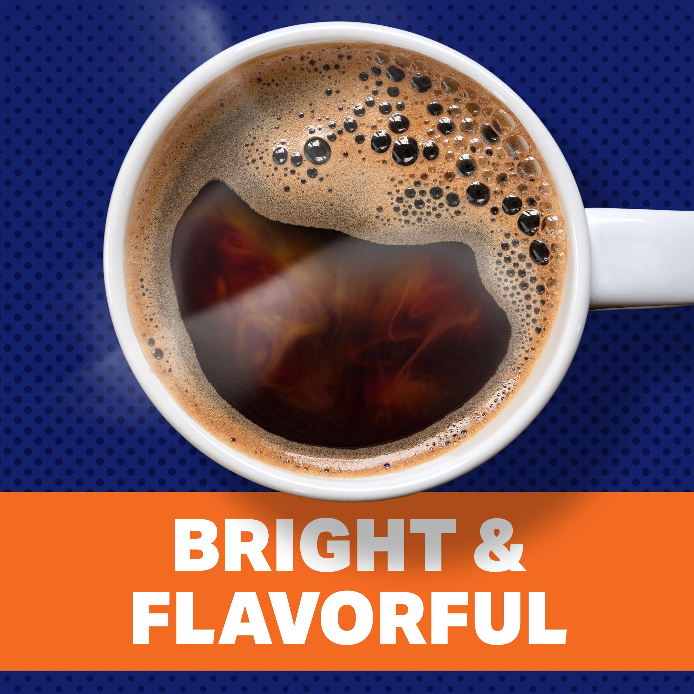 MAXWELL HOUSE lata abierta con cucharada para servir fácilmente