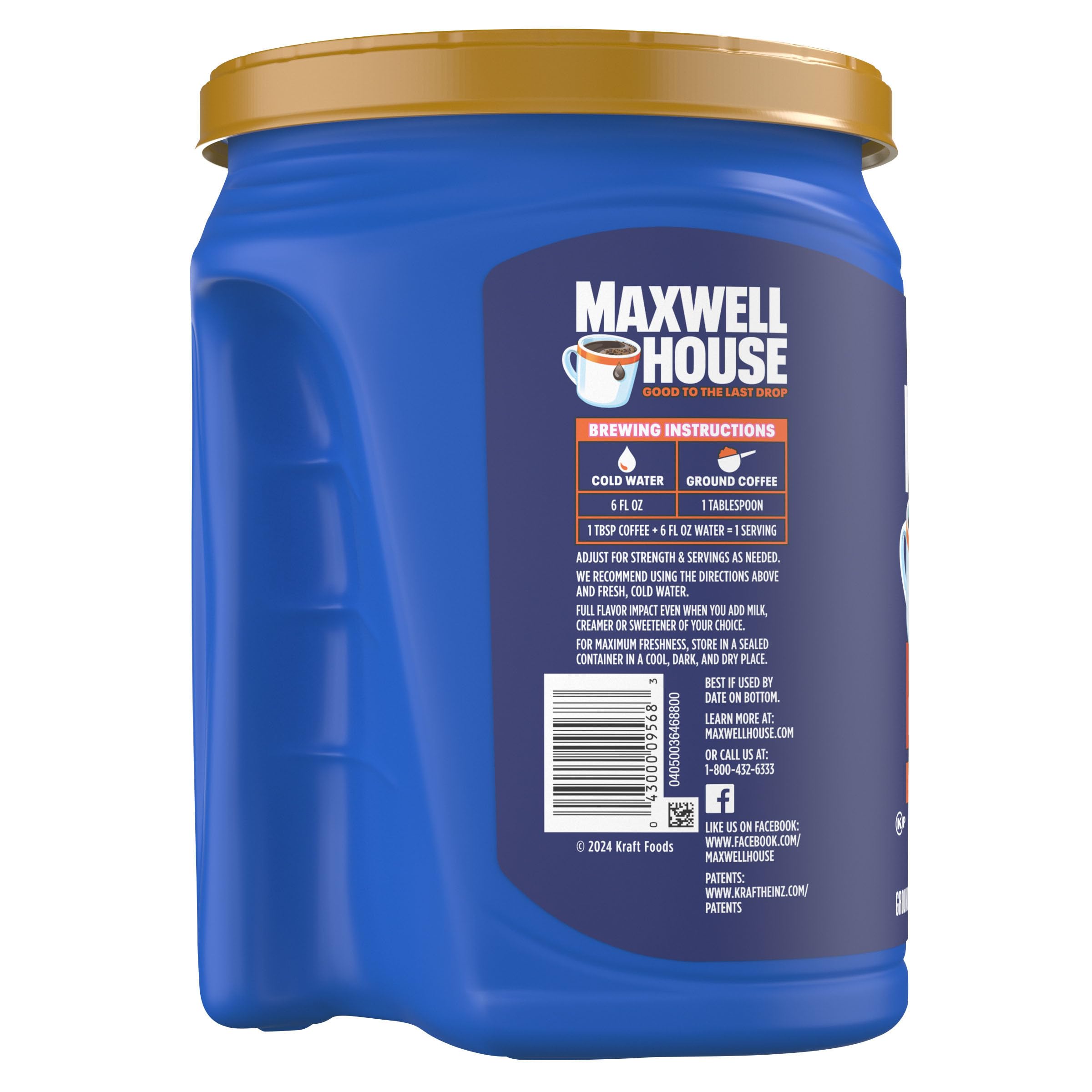 Maxwell House lifestyle cocina u oficina ideal para consumo diario