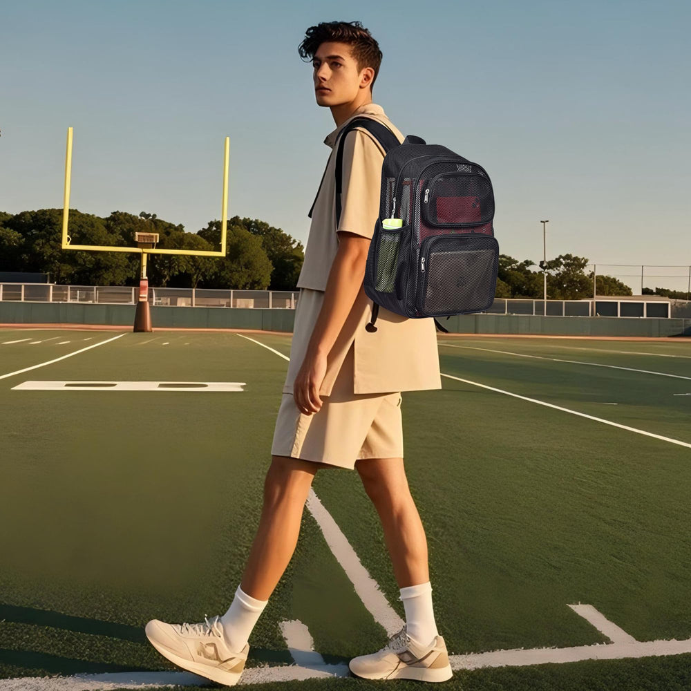 MAY TREE bolsillos frontales abiertos con organización segura y accesible