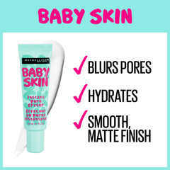 MAYBELLINE aplicación con dedos demostrando cobertura y difuminado rápido