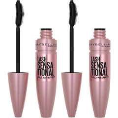 Maybelline pack frontal mostrando dos tubos y beneficio de intensidad
