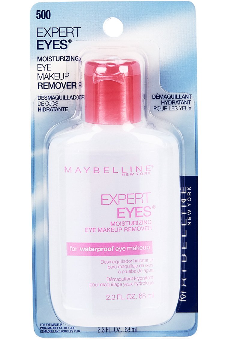 Maybelline textura del líquido en algodón que disuelve máscara resistente