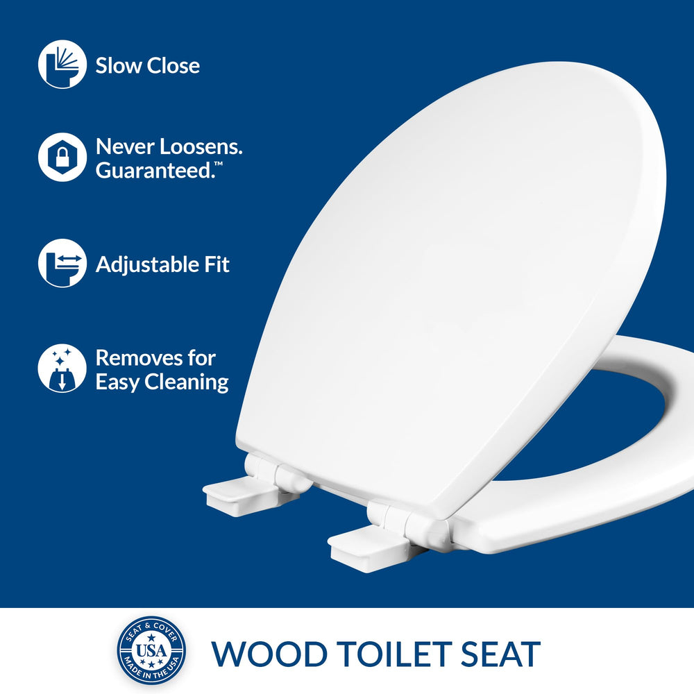 Mayfair Cassel bisagra Easy Clean liberada para limpieza rápida y segura