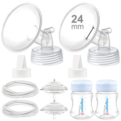Maymom empaque frontal mostrando kit compatible Spectra y beneficios de recambio