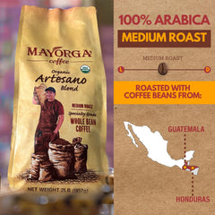 Mayorga espresso preparado mostrando crema y sabor concentrado