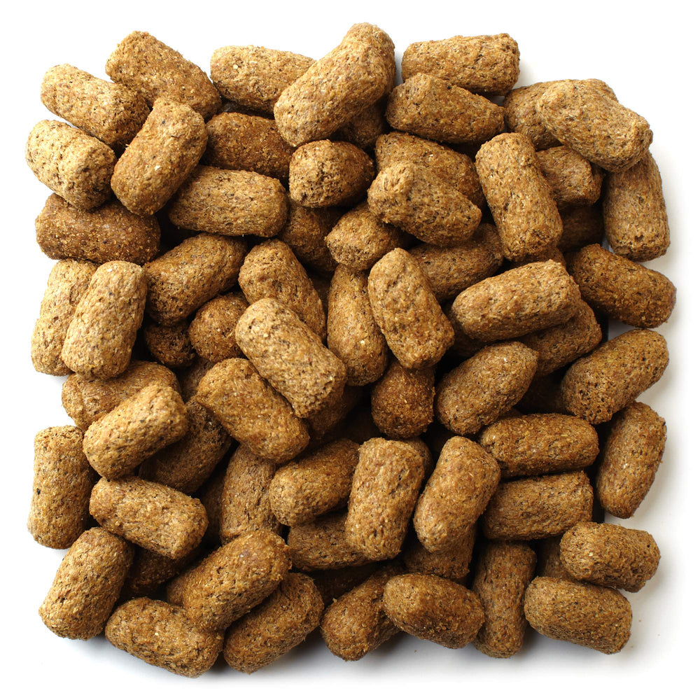 Mazuri etiqueta nutricional clara con beneficios y vitaminas