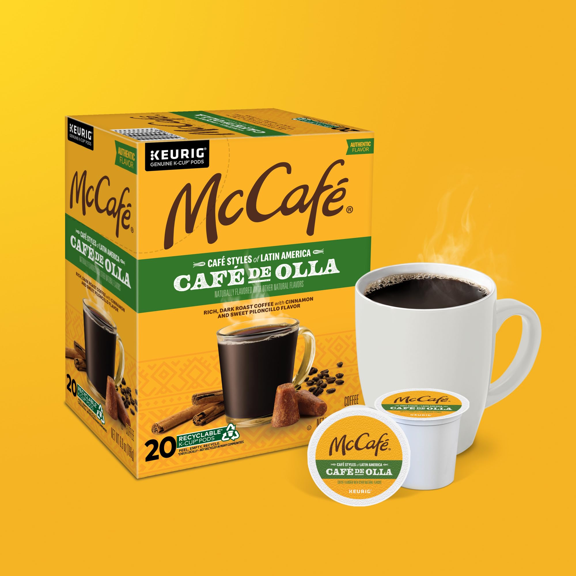 McCafé escena de desayuno con cápsula para inspiración diaria