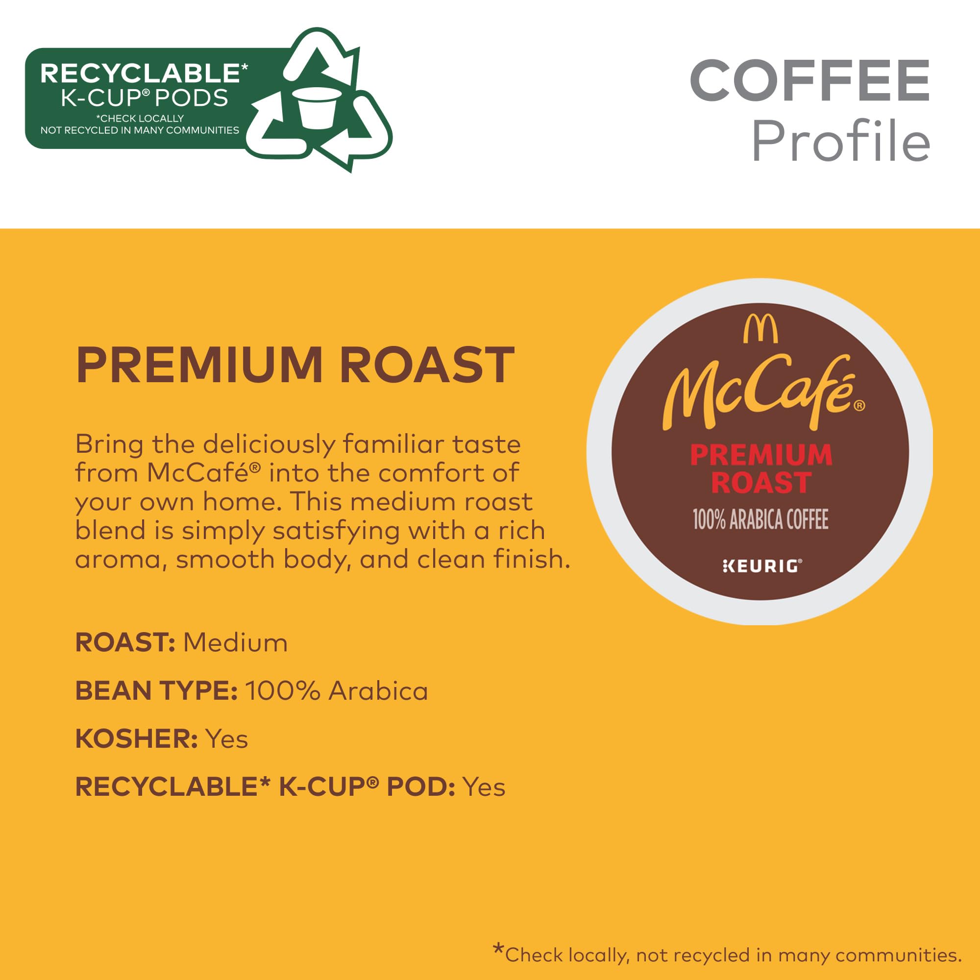McCafé detalle del café molido dentro de la cápsula que resalta tueste medio y aroma balanceado