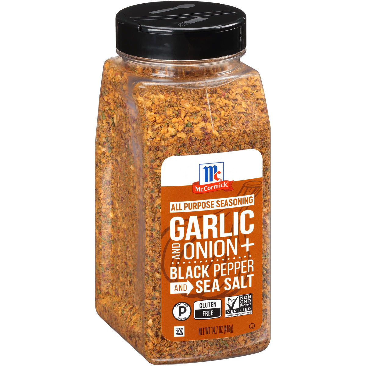 McCormick frontal del envase mostrando tamaño y uso práctico