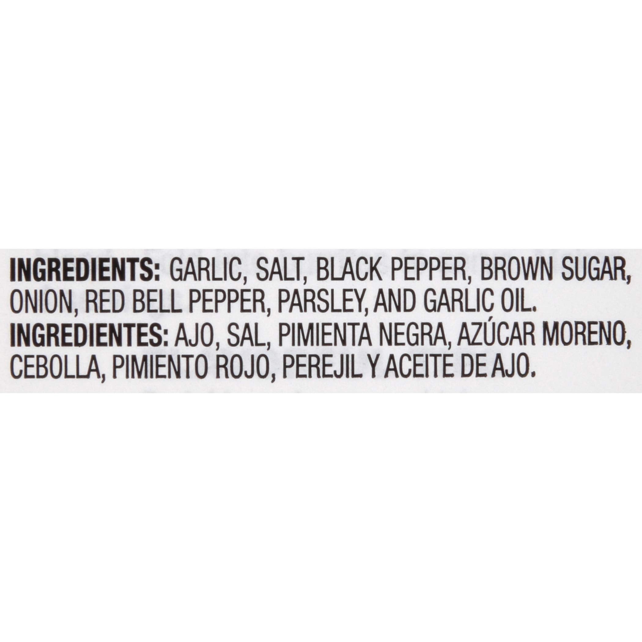 McCormick ingredientes visibles para verificar calidad
