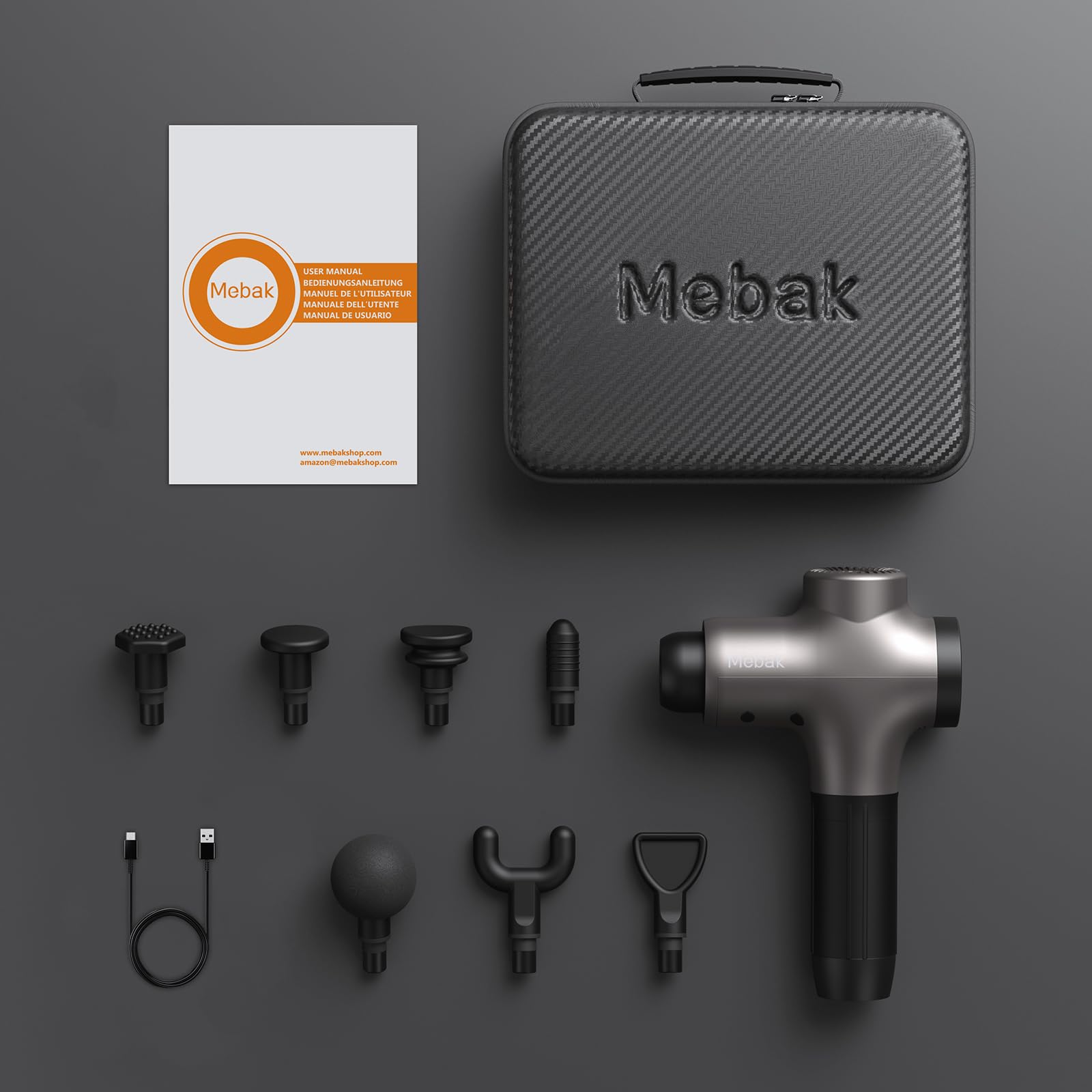 Mebak 3 etiqueta y control LED mostrando sensor de presión y niveles