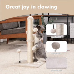 MECOOL textura de sisal natural en primer plano, durabilidad para uñas de gato
