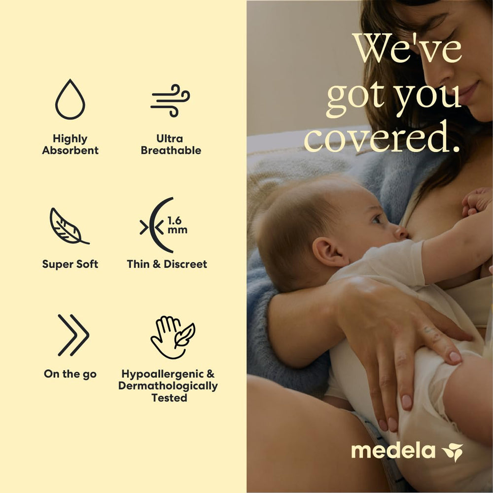 Medela textura de superficie super suave que protege la piel sensible