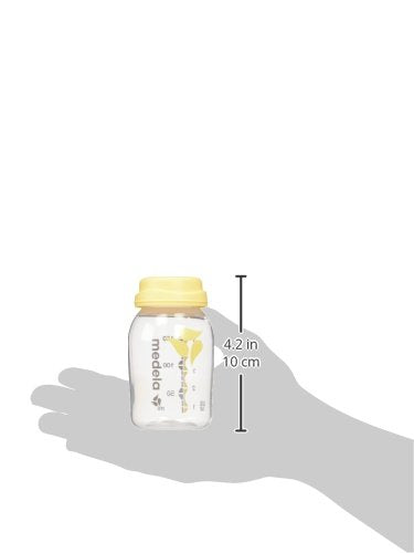 Medela botella tapa hermética que evita fugas durante transporte