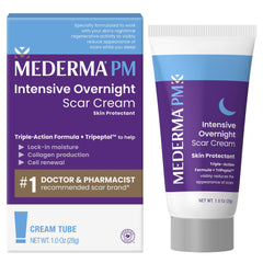 Mederma envase frontal mostrando presentación y beneficios visibles