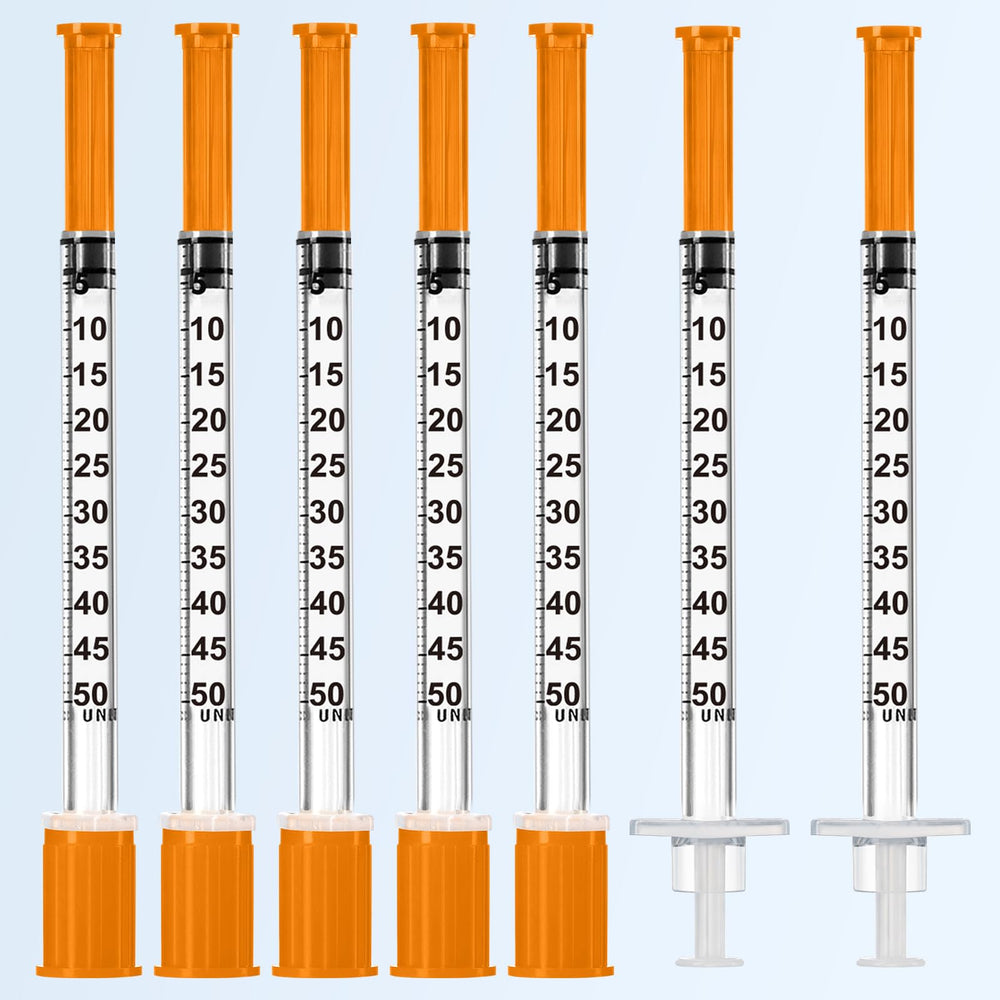 Medhome jeringas en su empaque individual asegurando higiene