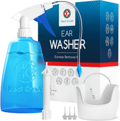 Medi Grade envase frontal 300ml mostrando capacidad y diseño ergonómico