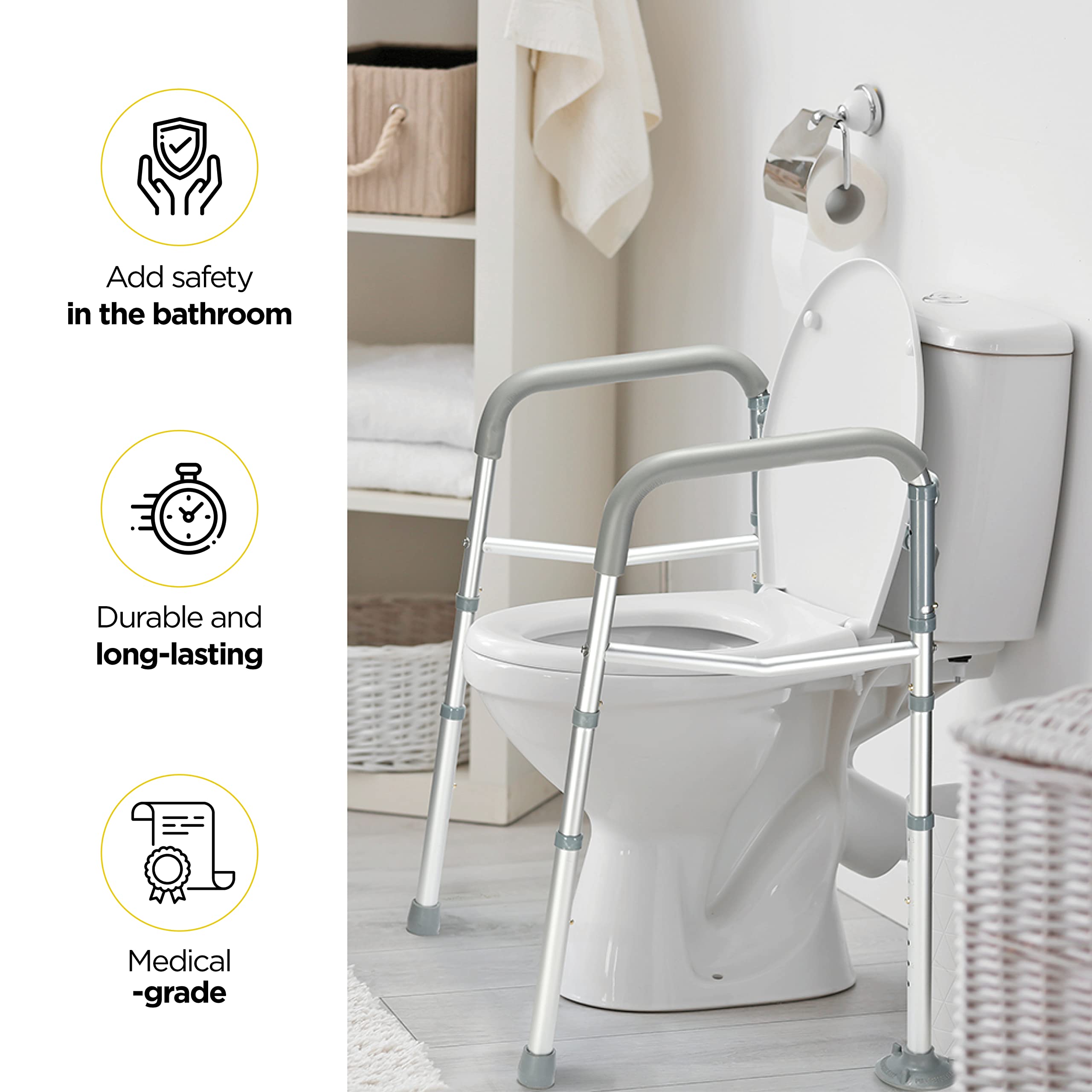 Medical king etiqueta que muestra aluminio resistente a la corrosión y durabilidad